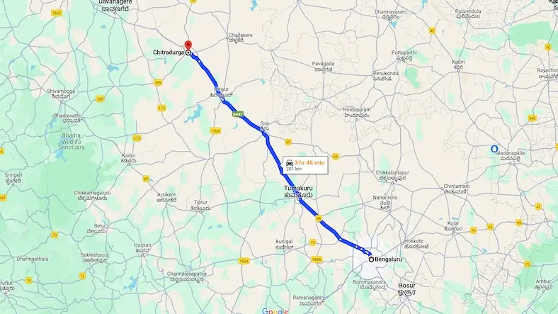 Bangalore to Chitradurga Solo Trip Plan: Complete Itinerary