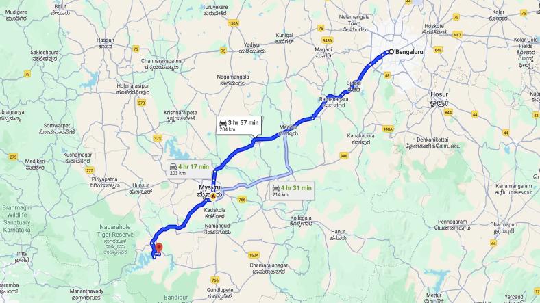 Bangalore to Kabini Wildlife Safari – Route, Stay Options & Travel Guide