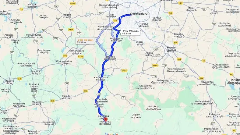 Bangalore to Mekedatu Gorge: Solo Adventure Trip Guide