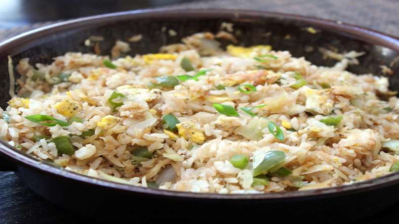Cabbage fried rice recipe