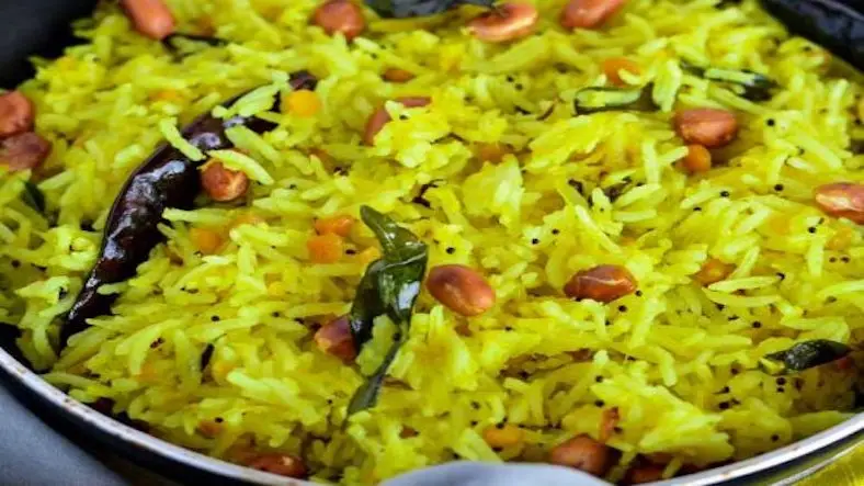 How to cook Lemon Rice at home - Lemon Rice Recipe