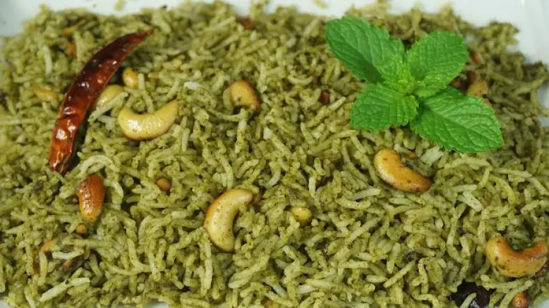 How to prepare Pudina Rice