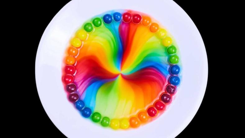 Rainbow Slime, science experiment for children
