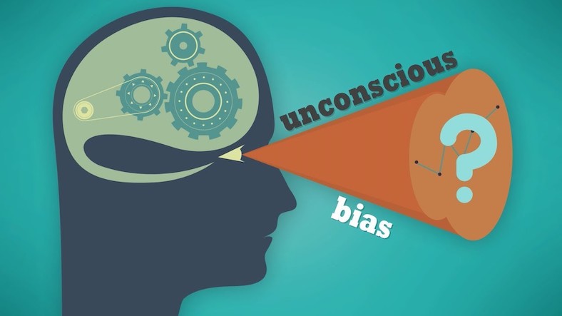 What are the types of unconscious bias that people make?