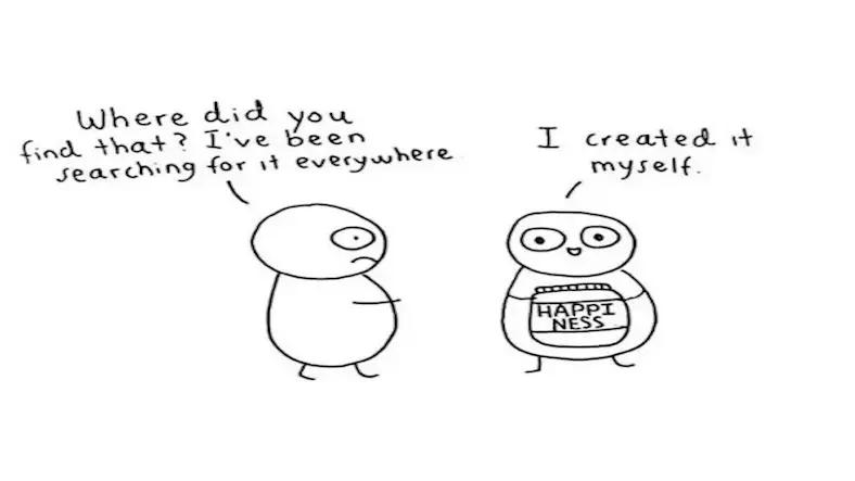 Where can People find Happiness?